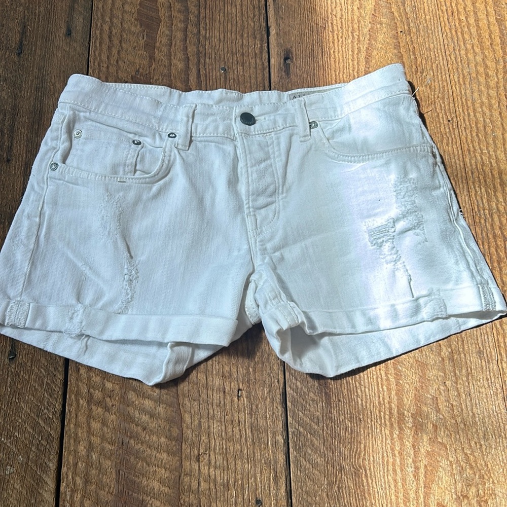 AllSaints rip shorts size 27